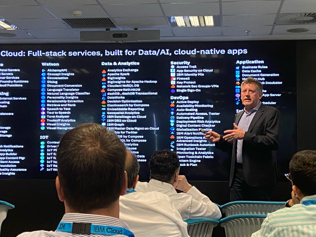 CraigHolmes01's tweet photo. Thanks to all the #IBM Business Partners who attended our Hybrid Cloud and Cloud Pak enablement today at #IBMSA. Look forward to helping you in your client opportunities https://t.co/FthXU1GW3K