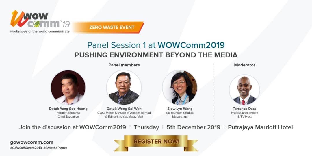gowowcomm's tweet photo. Join thought leaders in the media as they discuss the topic of #environment in the eyes of the media at WOWComm 2019. Visit https://t.co/zkmDJk30nP to find out more.

#GoWOWComm2019 https://t.co/Gz207cYPtK
