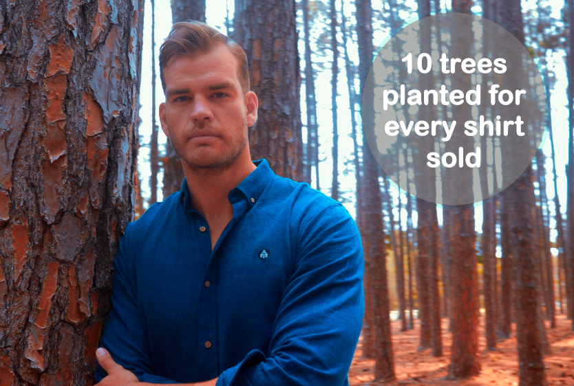 TreeByTree1's tweet image. Are you tired of fast fashion and its environmental toll?
Check out Tree by Tree - a sustainable men&apos;s clothing brand that promotes reforestation. Specifically, we will plant 10 trees for every single shirt sold. Please take a look and share! #TreeByTree
kickstarter.com/projects/treeb…