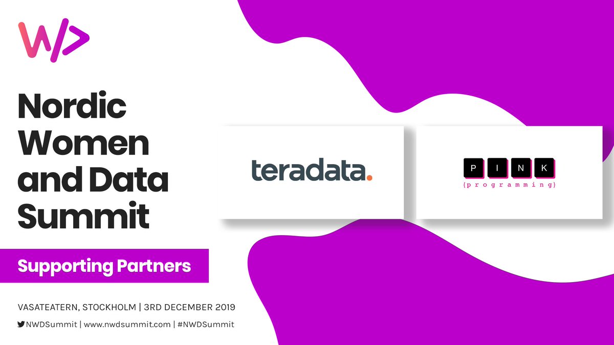 Nordic Women and Data Summit tweet media