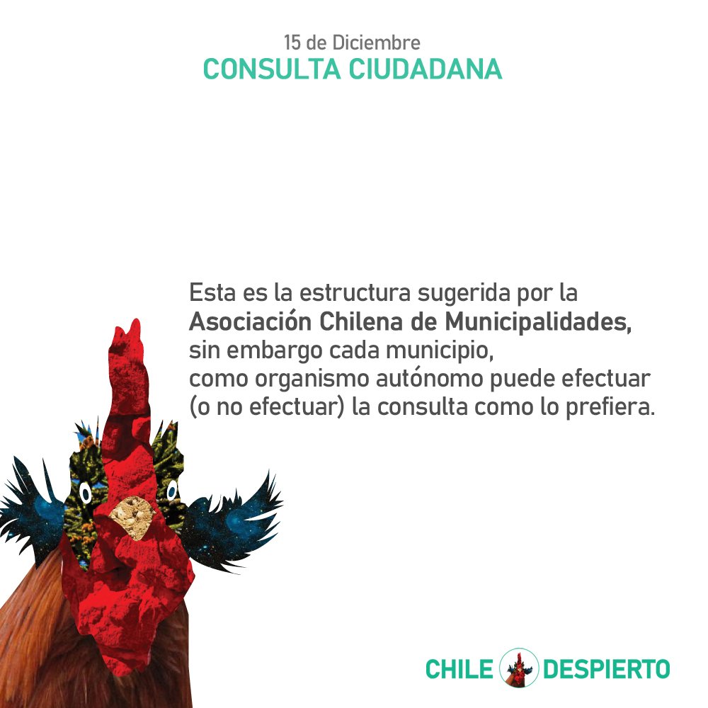 CLdespierto's tweet photo. #ConsultaCiudadana
El detalle de los votos que sugiere la @AChMChile para la consulta. 👀 Ojo que distintas municipalidades incluirán distintas pregunta de temas nacionales y locales. Infórmate y participa.
#ChileDespierta #ChileDespierto https://t.co/o1YT9q5Mad