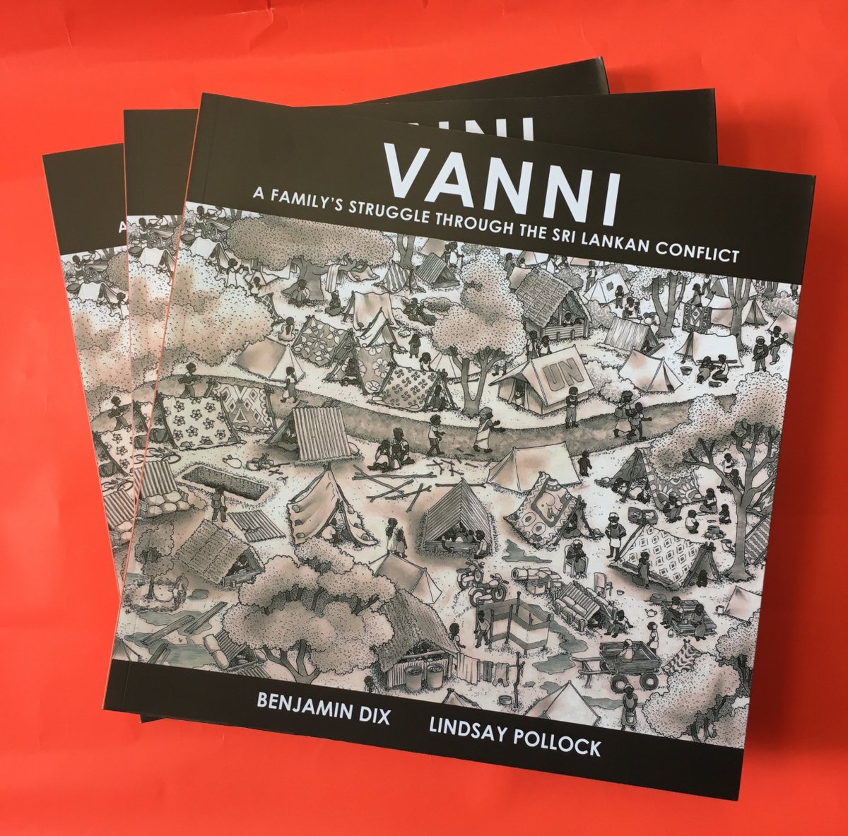PosNegOrg's tweet photo. How can a graphic novel depict real stories of war &amp; displacement? Come to our free event @CityUniLondon London this Thurs @ 6pm for:

✅Writer Ben Dix on the creation of Vanni
✅Artist #LindsayPollock on drawing testimonial comics
✅SNACKS

Register: https://t.co/vQJrRgCfy4 https://t.co/fbuUzXiN1v