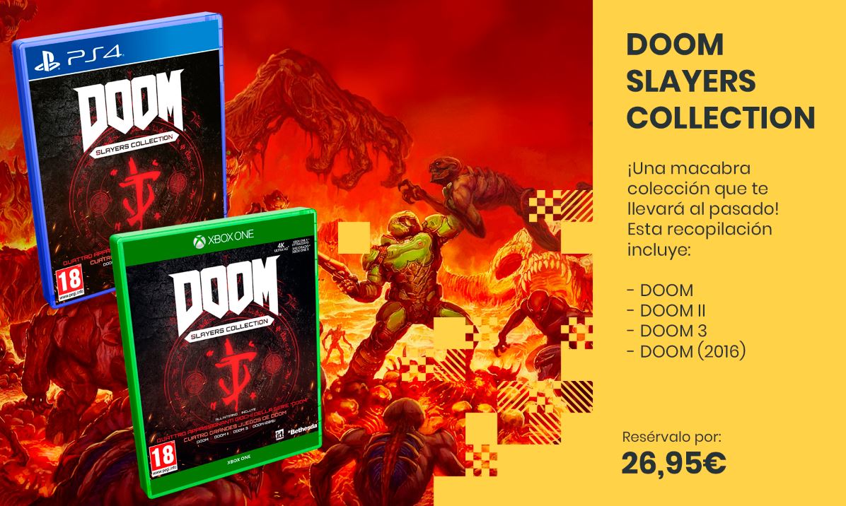 Doom игра отзывы. Doom 2016 диск. Doom Eternal Collectors Edition ps4. Doom Slayers collection (ps4).