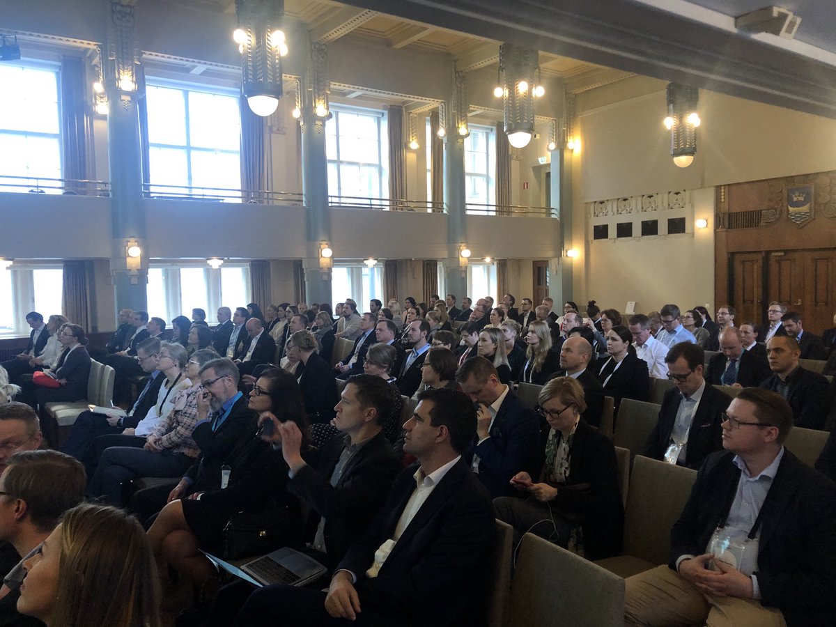 Keynote at Treasury conference in Helsinki today. Munich next.