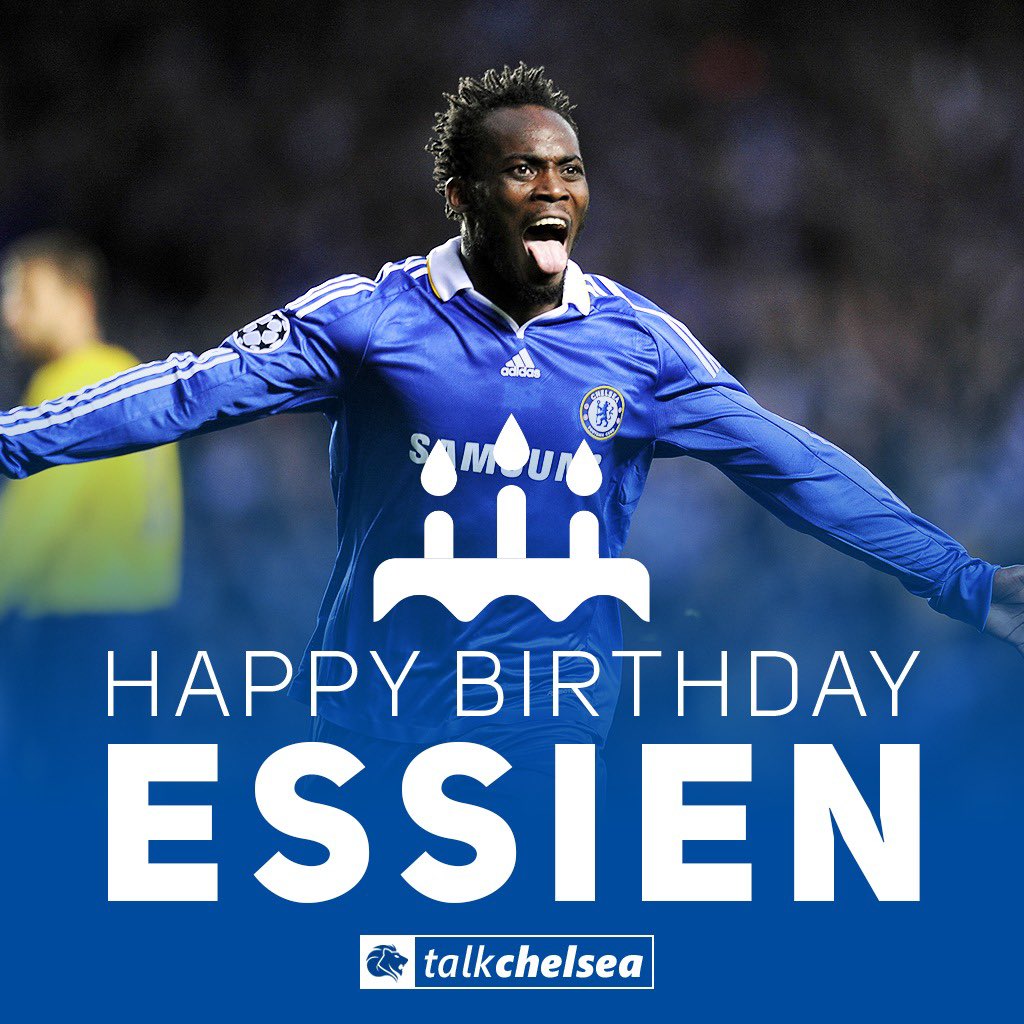 Happy Birthday to Michael Essien, who turns 37 today!    