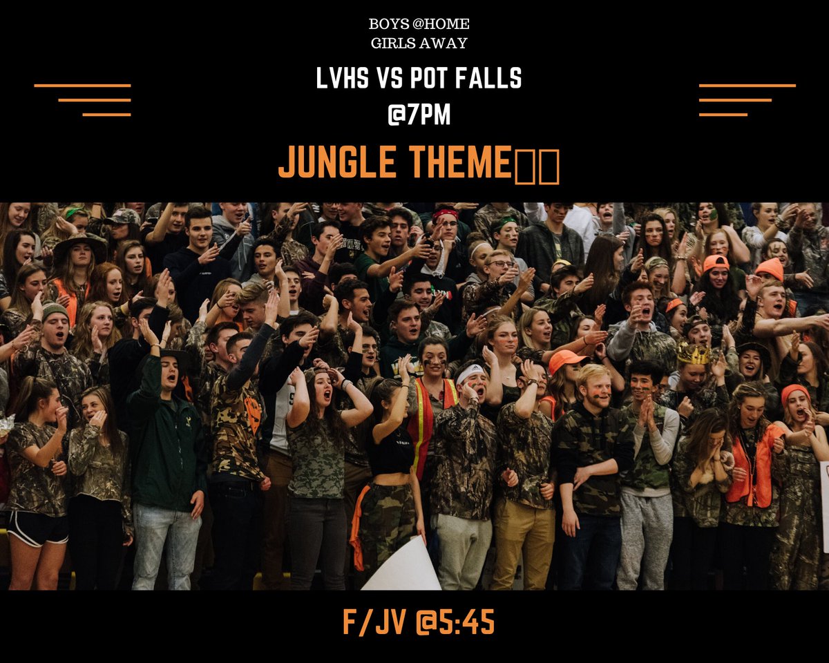LVHS_Jungle's tweet photo. ‼️TOMORROWS OPENING DAY‼️(7pm)
BOYS PLAY ! @HOME ! vs POT FALLS🤩
GIRLS AWAY vs POT FALLS💚💛 
WE NEED A FULL JUNGLE TO BE LOUD AT EVERY GAME AND THAT STARTS TOMORROW , DONT LET ME DOWNNN🤝🗣🥵👀🥶🐕‼️🤧😳
THEME: JUNGLEEEE💚💛💚💛💚💛 https://t.co/8vXc1toNmw