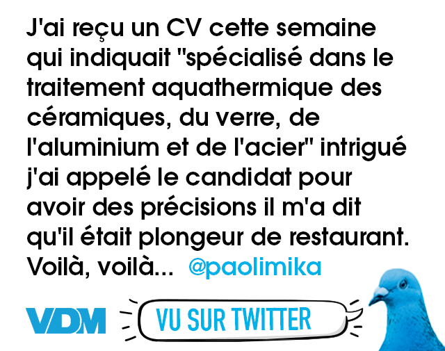 viedemerde's tweet photo. Comment valoriser ses expériences : 
par @paolimika https://t.co/HKRJVt8LhE