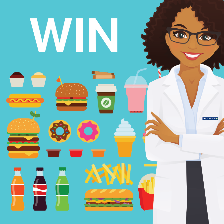 Clicks_SA's tweet photo. Stand a chance to WIN 1 of 4 holiday health hampers worth R1000 each. 

To enter, retweet this post and tell us a tip on how to avoid overindulgence and use #ClicksHealthTips. 

Ts&amp;Cs apply. https://t.co/9MneEsvUop