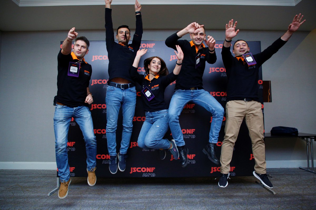 JSConfAM's tweet photo. Heeey YOUUU! Have you been to #JSConfAM19?๐ https://t.co/W8a9EOhznR