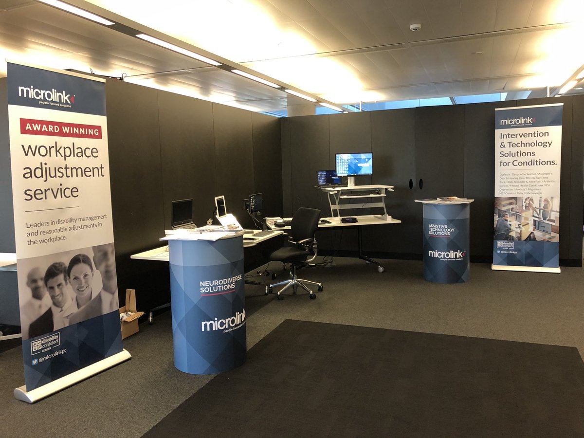microlinkpc's tweet photo. Exclusive exhibitors at the BBC Salford for international disability day... #DisabilityFocus2019 @bbc_ability #disabilityfocus @nassersiabi https://t.co/zgU8qv1EfN