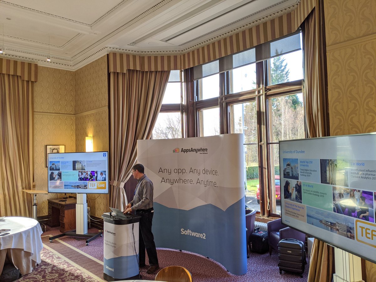 AppsAnywhere's tweet photo. Mark Thompson on @dundeeuni moving to Windows 10 and fixing existing issues using AppsAnywhere!
#Software2UserDay #windows10 #AppsAnywhere https://t.co/MMvL65qfG5