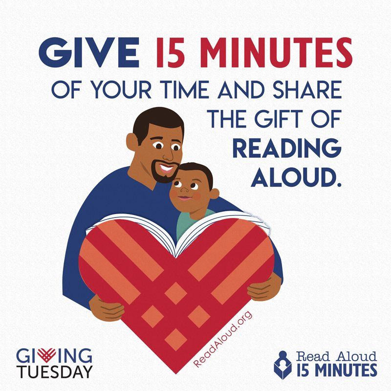 ASD3FamLit's tweet photo. Reading aloud to a child is one of the BEST gifts you can give. #GivingTuesday #ReadAloud15 #TalkSingandPoint
@SCFirstSteps @palmettobasics @ReadAloud_org https://t.co/r7nXjeeTm9
