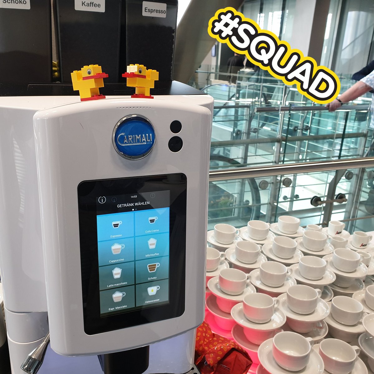 Did you get a chance to network yet? Time for a coffee and quack away #soled19 #sap #cloudalm #solman #soled