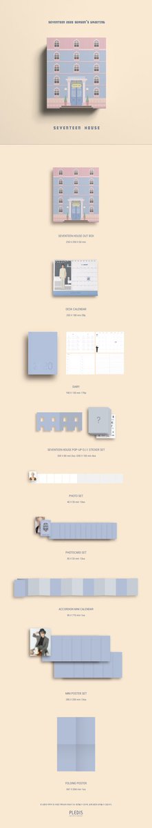 [WTS/Help RT] 

Seventeen 2020 Season's Greeting Loose Item

🌸 Folding poster: RM8
🌸 Member Set (Photo set, photocard set and mini poster set): RM20 each member

❗Price exclude local postage
❗Strictly no cancellation 
❗Meet up available during otyinkl

DM if interested~