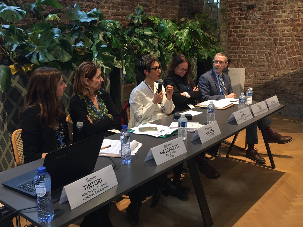 gtinto's tweet photo. Competent, knowledgeable, interesting and even funny: recipe for a great panel #EUGoLocal19 #MigrationEU And for once: all female panel! https://t.co/tbbQj5ffjC