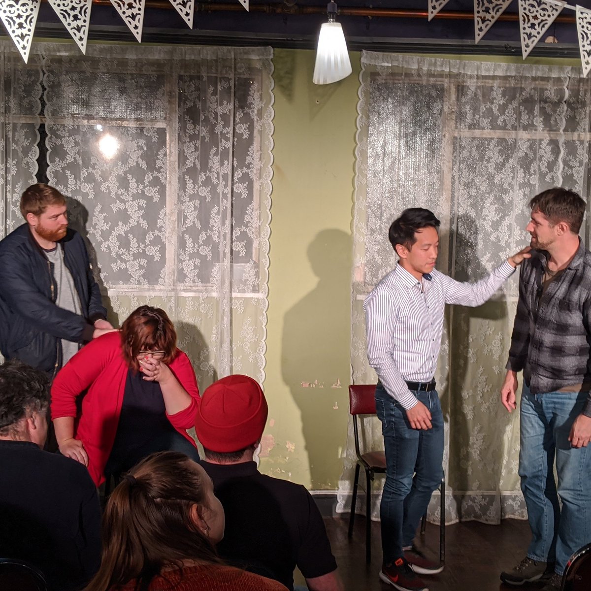 Sad you missed out on our last gig of the year? You should be! See you in 2020 ✌️ Thanks to @DuckDuckG for having us over!  

#patrolcomedy #improv #improvcomedy #comedy #londoncomedy #londonimprov