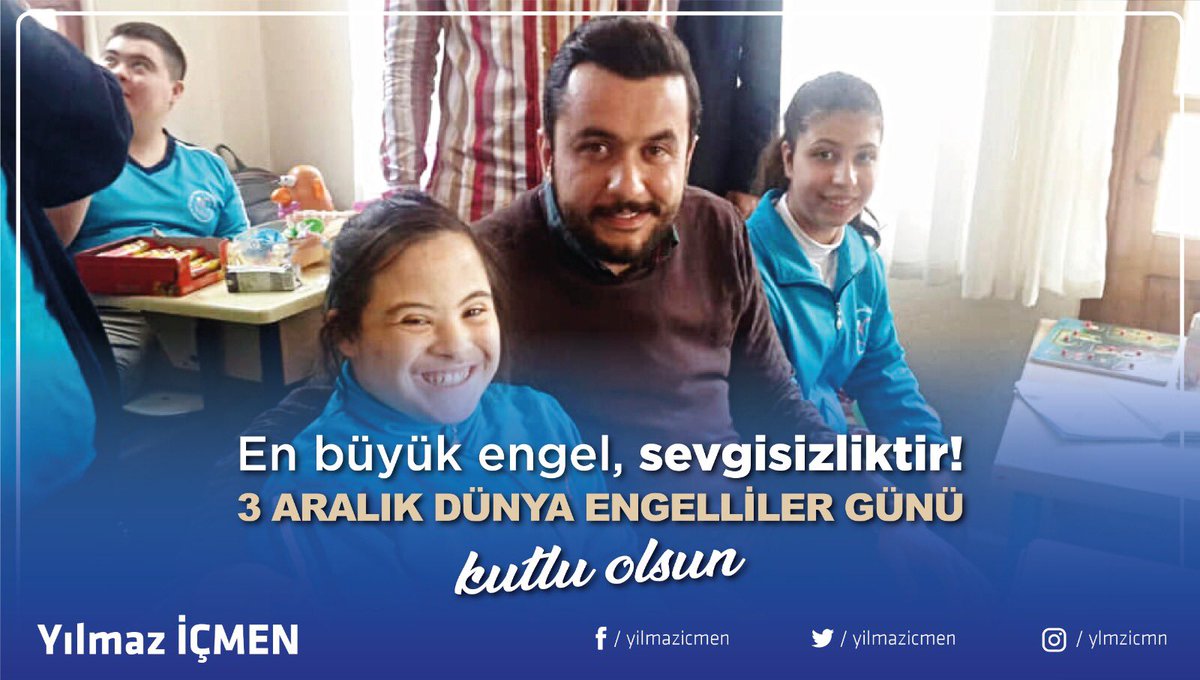 #3AralıkDünyaEngellilerGünü
