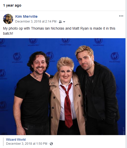 KimMerville's tweet photo. #TimeHopTuesday The Very 1st #Adverse Duo Photo Op At #WizardWorldMadison December 3, 2018.
#ThomasIanNicholas #MattRyan
#AdverseTheFilm https://t.co/UPlnp2wucf