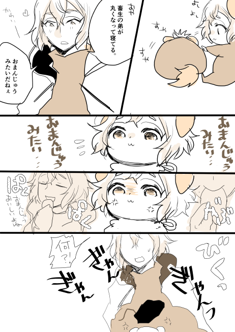 書き出しサイズ間違っちゃったからやり直し…

新刊の没漫画。
没理由:もちいぬではなくて饅頭犬になってしまうから 