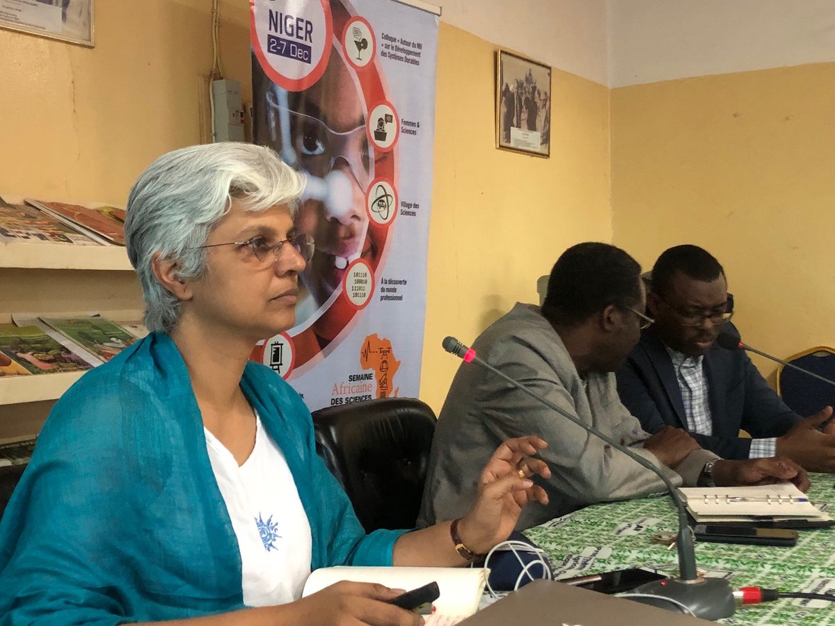 Shailaja Fennell (@shailajafennell) on Twitter photo Day 2 <a href="/aswniger/">NEF Africa Science Week - Niger</a> -colloquium on Millets-learning loads about cultivation, nutrition and fermentation in the millet chain-powerful to feel on the ground value of multi-disciplinary research <a href="/GlobalFood_Camb/">GlobalFoodSecurity</a> <a href="/TIGR2ESS/">TIGR2ESS</a> . <a href="/ICRISAT/">ICRISAT</a> @CambridgeLandEc Day 2 <a href="/aswniger/">NEF Africa Science Week - Niger</a> -colloquium on Millets-learning loads about cultivation, nutrition and fermentation in the millet chain-powerful to feel on the ground value of multi-disciplinary research <a href="/GlobalFood_Camb/">GlobalFoodSecurity</a> <a href="/TIGR2ESS/">TIGR2ESS</a> . <a href="/ICRISAT/">ICRISAT</a> @CambridgeLandEc