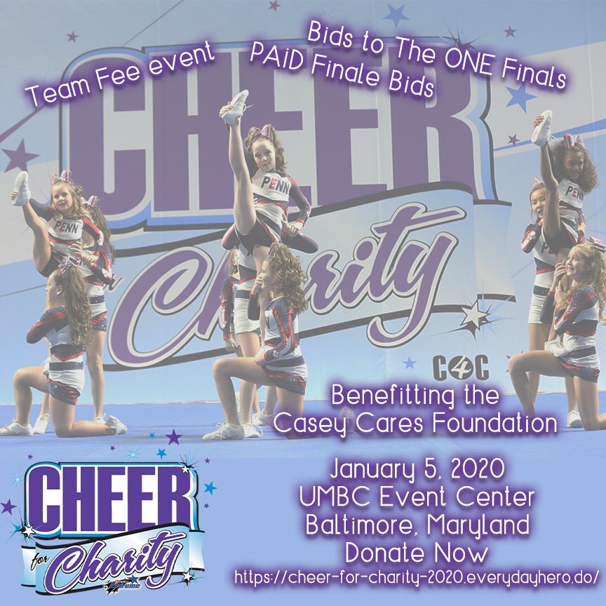 Happy Giving Tuesday! The main fundraising page is up and each program can set up their own page within the Cheer for Charity fundraiser to see which program can raise the most for Casey Cares. 

Start your fundraiser this Holiday Giving Season: cheer-for-charity-2020.everydayhero.do