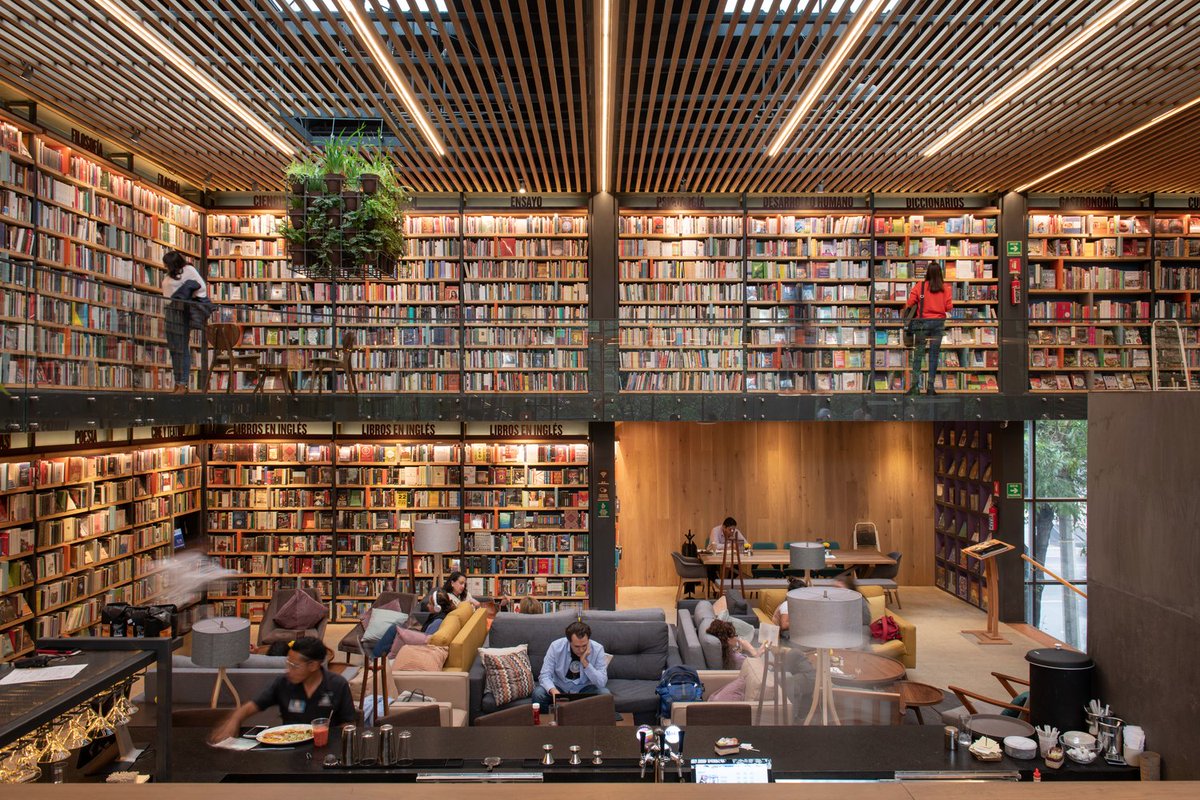 PlanMagOfficial's tweet image. #Library #architechure in Mexico