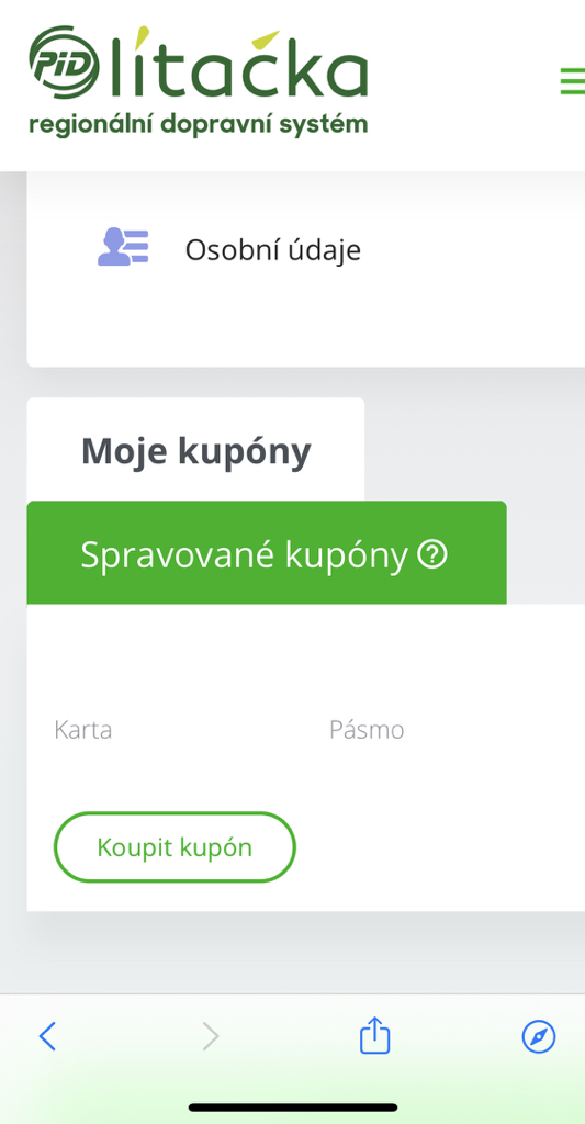 bibalukas's tweet photo. Snažím se přesunout @PIDoficialni kupon z platební karty do telefonu, ale moc to tedy nefunguje. Teď třeba nejsem na webu ani v aplikaci schopen zjistit, kde se nachází můj kupon 😂. Takže asi jezdím načerno. #litacka https://t.co/ouhq6W0KhY