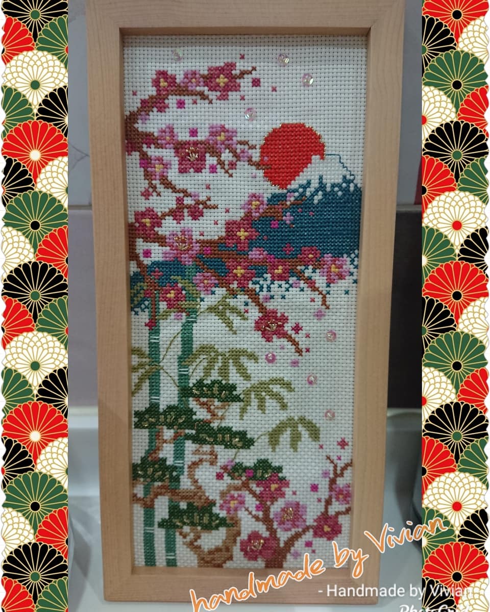 softplum49's tweet photo. 松竹梅
#handmadeinhongkong🇭🇰 #handmade #crossstitch #hobbyrahobbyre #embroidery #ホビーラホビーレ #ホビーラホビーレキット #クロスステッチ刺繍 #クロスステッチ #刺繍 https://t.co/X3PFhnt4zP