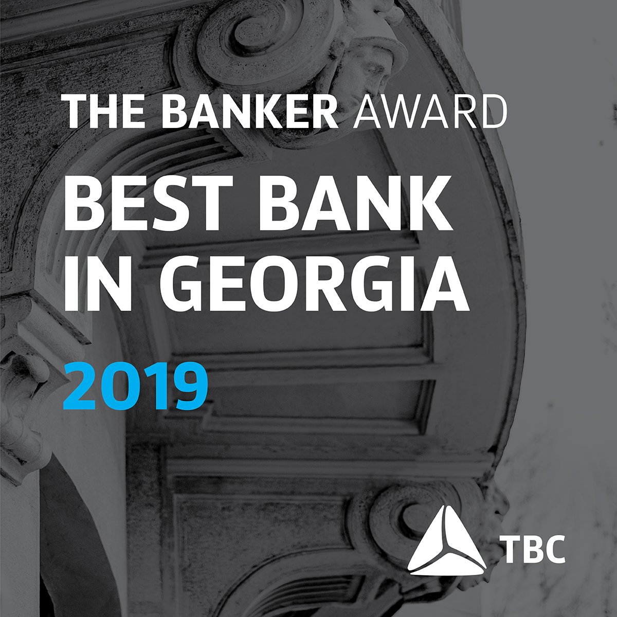 JSCTBC's tweet image. We're happy to have been awarded as the Best Bank in Georgia by @TheBanker