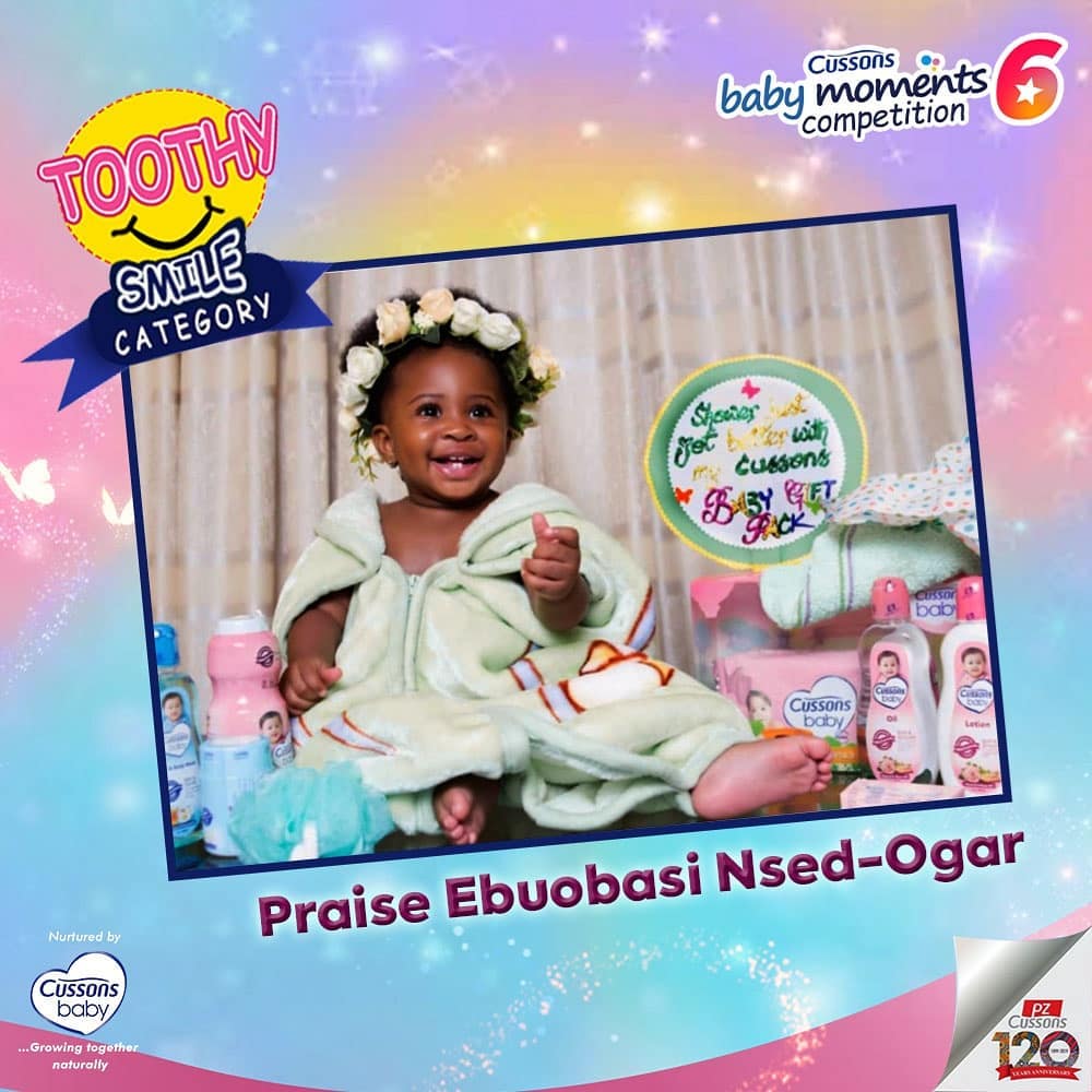 MRtim__1911's tweet photo. A big Congratulations to Baby Praise on winning the Best Toothy Smile in the special categories at the #CBM6 competition! She is a charming one, isn’t she? https://t.co/2JRDGPBM00