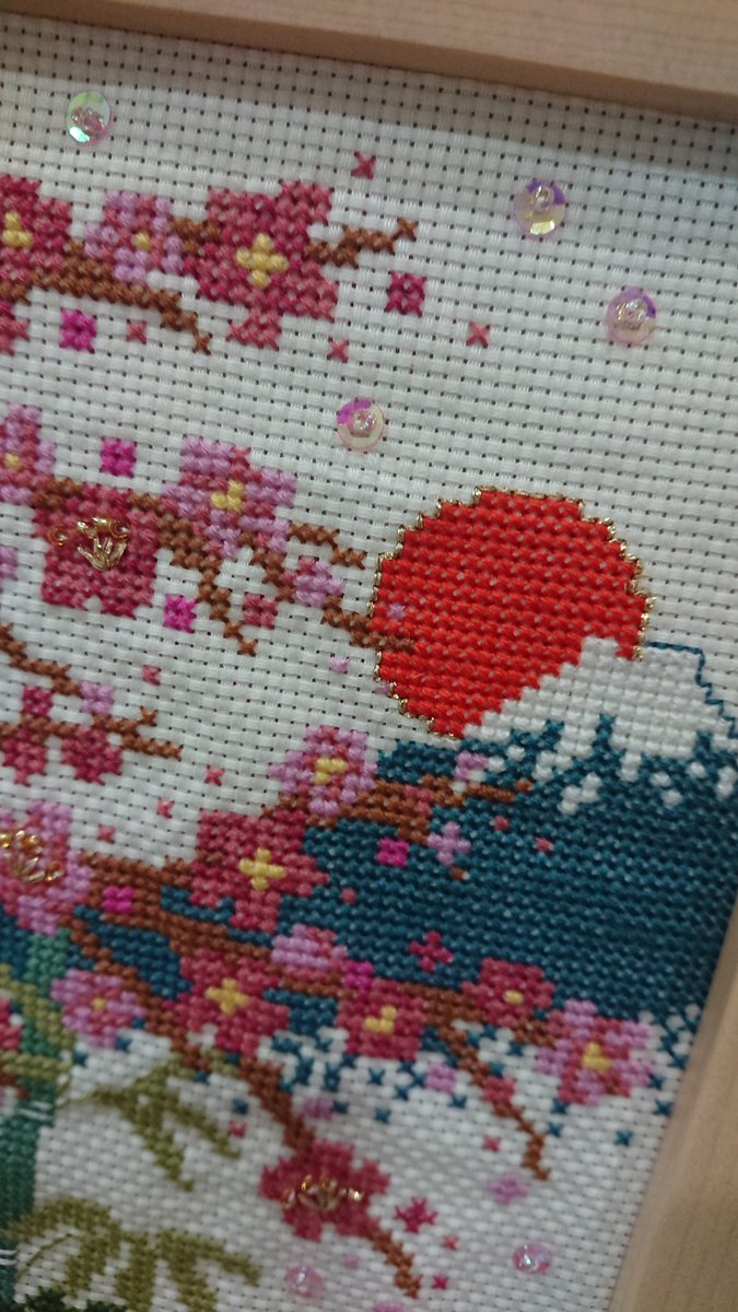 softplum49's tweet photo. 松竹梅
#handmadeinhongkong🇭🇰 #handmade #crossstitch #hobbyrahobbyre #embroidery #ホビーラホビーレ #ホビーラホビーレキット #クロスステッチ刺繍 #クロスステッチ #刺繍 https://t.co/X3PFhnt4zP