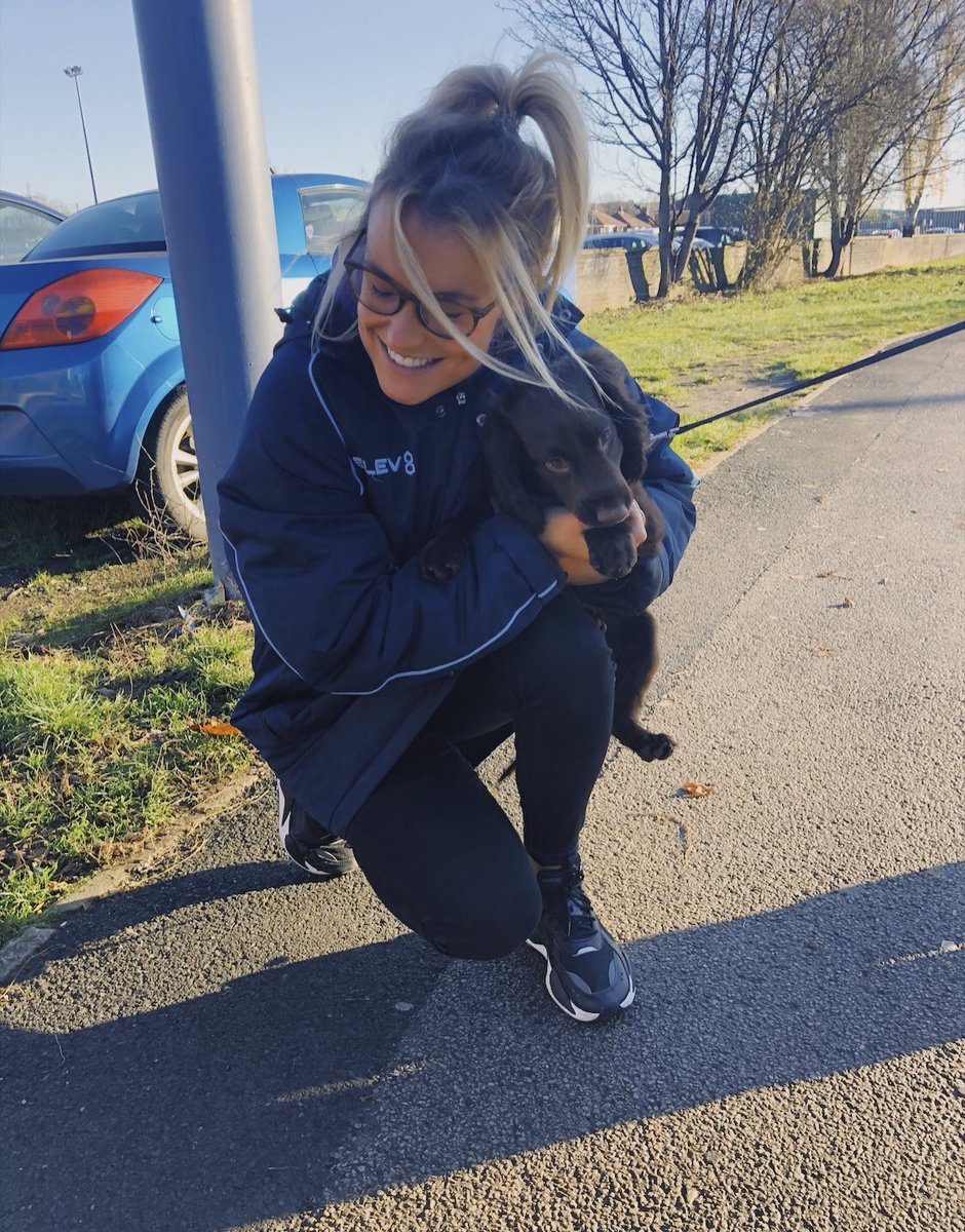 #workperks met this cute little pup today whilst out and about 🐶💨🌈