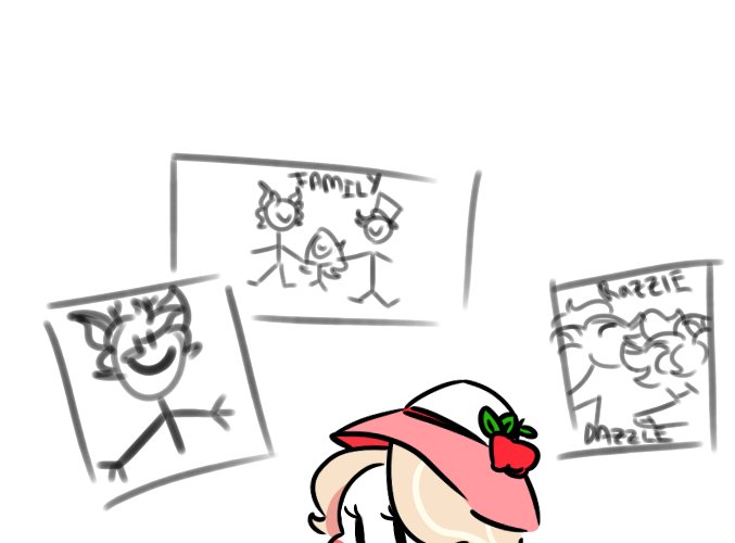 NProkrastinator's tweet photo. Tea Party with Apple Dad

The last pic is the reference :^
And the second one is the zoom of the doodles inside this doodle xd

#HazbinHotel #AppleRadio #StrawberryPops #AppleDad #HazbinHotelCharlie #Alastor #AppleDaddy https://t.co/4GMqxraAEz