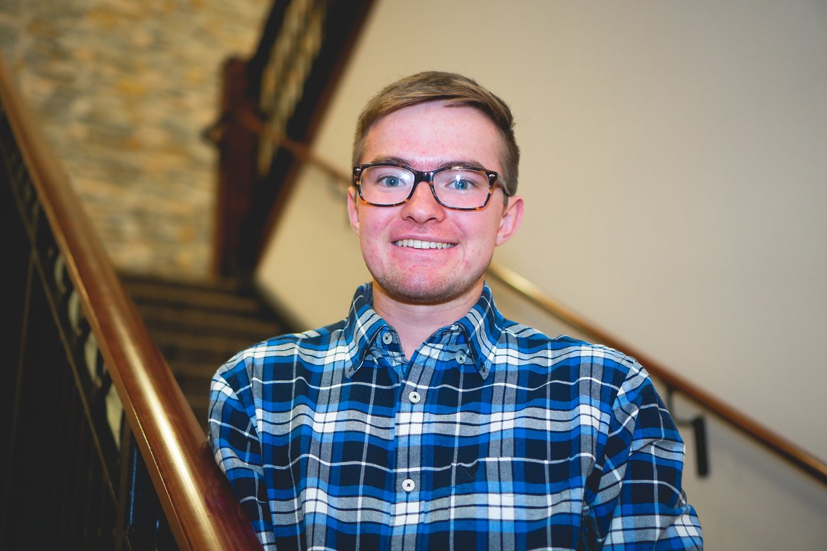 Indstatealumni's tweet photo. "I enjoy attending @indianastate because of the opportunities, experiences, &amp; resources available to me," Sam Bowen, President's Scholar, Accounting Major, Networks Professional Development Program, Pi Kappa Alpha, StateDM and more! Give on #GivingTuesday https://t.co/tchXl0QG7A. https://t.co/TJsiAWMiiE