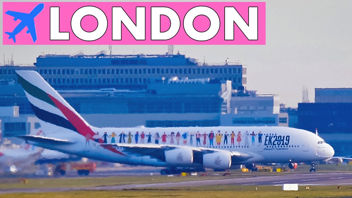 🔵✈️ Emirates A380 YEAR OF TOLERANCE 1st visit to London this morning!
🔴🎥 WATCH VIDEO 🔛 youtu.be/nckBKJTk-MM

#YearofTolerance #ek2019 #ek #EmiratesAirlines #emirates #a380 #airbus #airbusa380 #gatwick #avgeek @emirates @airbus @Gatwick_Airport