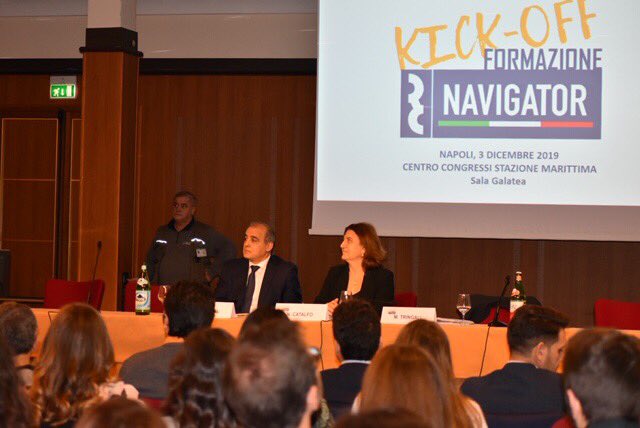 SviLavoroItalia's tweet photo. #NavigatorKickOff: #navigator campani pronti a partire. Anpal Servizi completa la rete
Primo giorno di formazione a Napoli alla presenza della ministra @MinLavoro @CatalfoNunzia
Qui #VideoNews #AnpalServizi
➡️ https://t.co/quxxqWRndr https://t.co/MoOjn8FwPX
