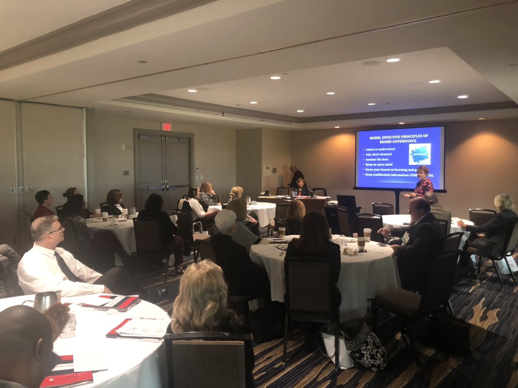 Learning and growing in the Chairmanship Academy at with <a href="/FSBAAndrea/">FSBA Andrea</a> and my fellow board members. #lifelonglearning in @IRCSchools