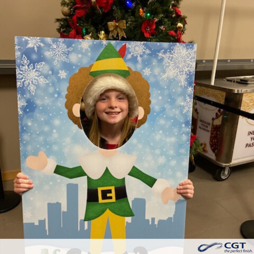 cgtower's tweet photo. CGT is in the holiday spirit! Fun was had by all as CGT attended Elf The Musical at the #HamiltonFamilyTheatre in Cambridge. #CGT150 @drayton_theatre https://t.co/2dDKDTeepU