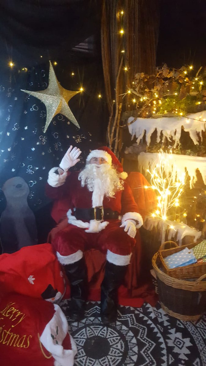KitchenGardenKH's tweet photo. HO HO HO. Santa and his wildlife creatures are still here. Buy your tickets now. 
#Christmas #Christmas2019 #SantaClaus #VisitSanta #Christmasgiveaway https://t.co/dbqkZd3nQA