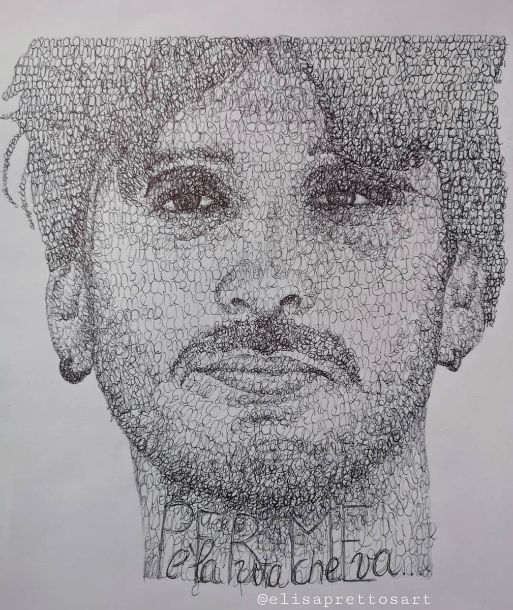 elisaprettosart's tweet image. Calligramma a @FabrizioMoroOff  con l'utilizzo del testo di "Per Me". 🖋️🎼♥️
#FabrizioMoro #Art #PerMe