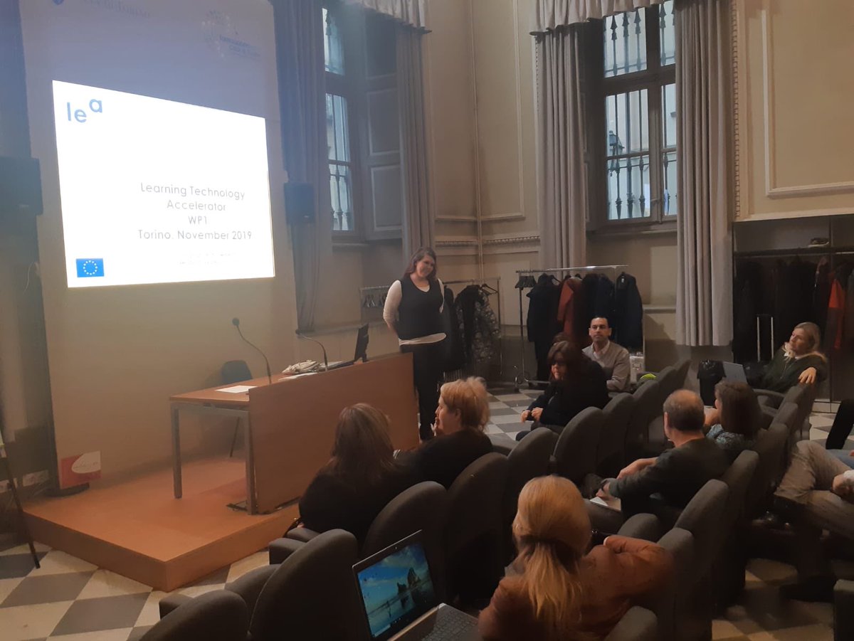 TorinoCityLab's tweet photo. Parte oggi il meeting del progetto europeo #LearntechAccelerator ospitato a Torino. Grazie al progetto LEA è stato modellizzato e sarà lanciato proprio in questi giorni #Edulab il laboratorio di testing di tecnologie per l’apprendimento presso la Scuola Drovetti.@twitorino https://t.co/wlfUlTxD2l