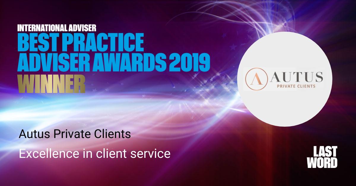 autuswealth's tweet photo. We scooped 3 awards at the International Adviser Best Practice Awards 2019/20, among these Excellence in Client Service, Excellence in Professional Development, and the overall Best Regional Adviser Firm of South Africa. Congratulations to the team. #awardingglobalexcellence https://t.co/5DtoEQsh7G
