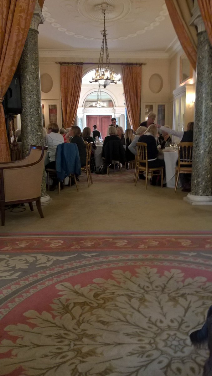 NicholasOrpin2's tweet photo. Fabulous welcome from @StokePark Ladies' Golf Section for @HearingDogs co-founder Bruce Fogle. Thank you to captain Alison Gillam for inspiring an amazing £20,000 for the charity @Alison34050901 https://t.co/iBUwO3QMNA