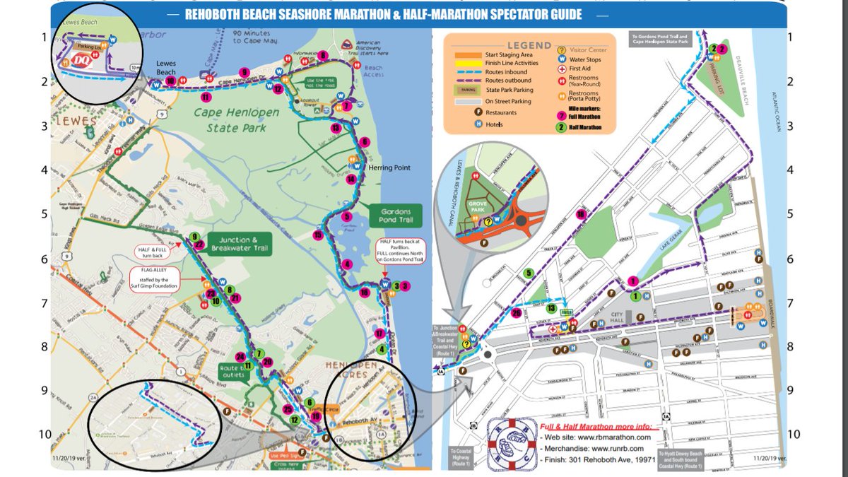 DelRunCo's tweet image. Two of the best Delaware races this week.
Friday night - Reindeer Run 5K benefitting the DE Special Olympics. sode.org/fundraisers/re…
Saturday - Rehoboth Beach Marathon &amp;amp; 1/2 Marathon