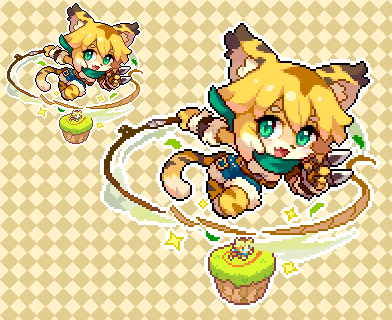 シロス ありがとうございます ミアちゃんめっちゃ可愛いです ワーフリ ドットでかつイラストがめちゃくちゃ好みなのにデバイス対応してなくて出来ない 羨ましいです