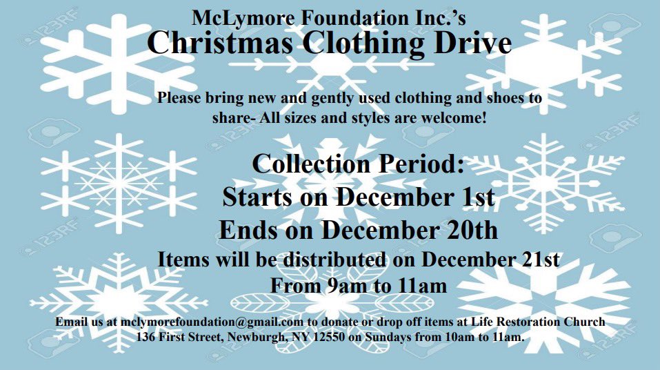 What a great time for giving! Help your community members in need of clothing and shoes for this upcoming winter! 🌍❤️
