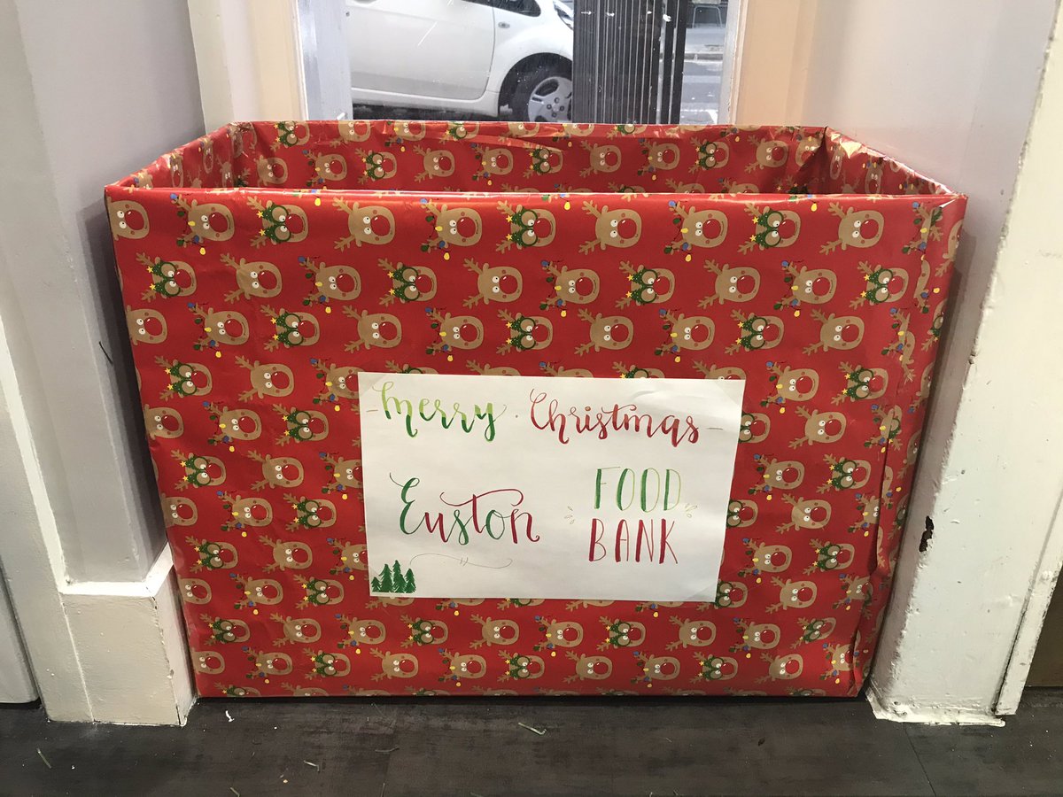 PPSstudentvoice's tweet photo. We are delighted to announce that we organising a food collection for @eustonfoodbank until Thursday 12th December, please donate generously! @PortlandPlaceHd @Alpha_PlusGroup https://t.co/J7fcMSyw8a