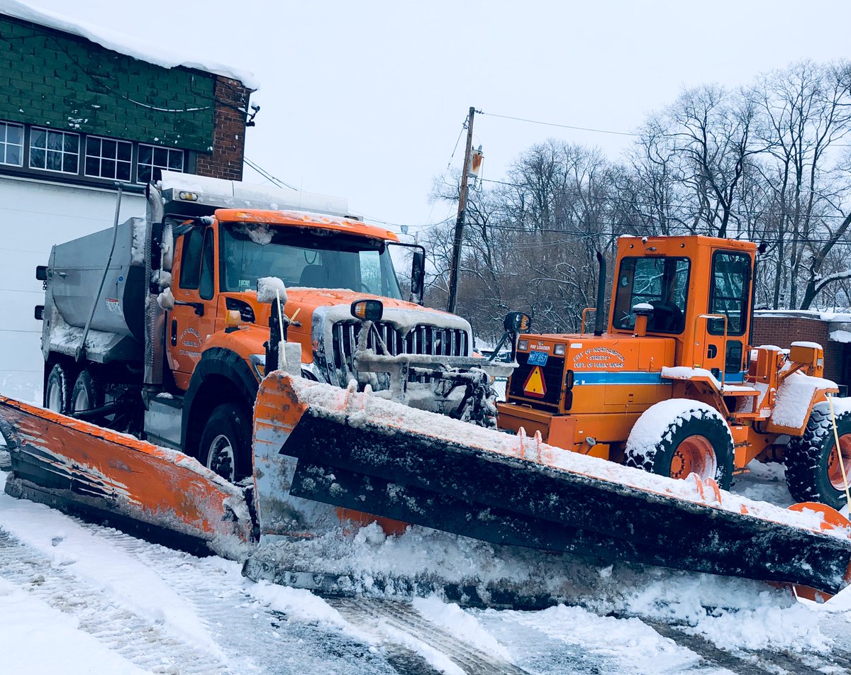Thank you to our hard working DPW plow crews who are still out plowing after two nights of back-to-back winter storms totaling 15+ inches of snow. #NorthamptonMA