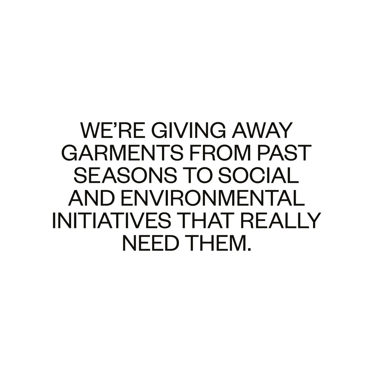 ThinkingMU's tweet photo. Did you see our last BF campaign? We have 100% discount ! We’re giving away garments from past seasons to social and environmental initiatives that really need them.⠀
Send us your initiative at info@thinkingmu.com⠀
#nosales #blackfriday #thinkingmu https://t.co/2c3Ss7rBy6