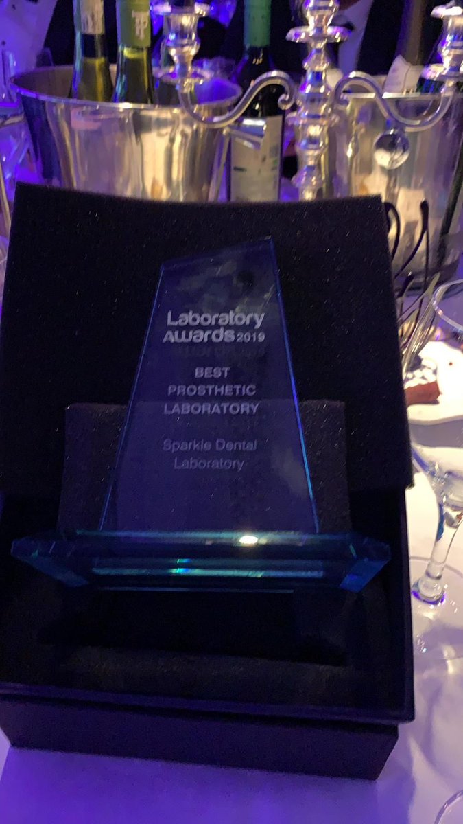 LabsSparkle's tweet photo. Thank you to the Laboratory Awards for our win on Friday. We are very proud of this award, which would not have been possible if not for our outstanding staff who we would like to say a huge thanks. #dentistry #LabAwards19 https://t.co/gvuKrZhK4c